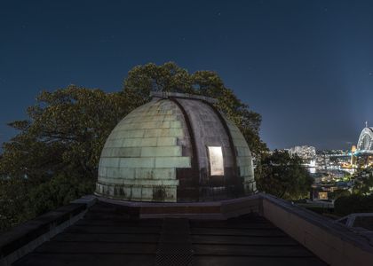 telescope roof of sydney observatory